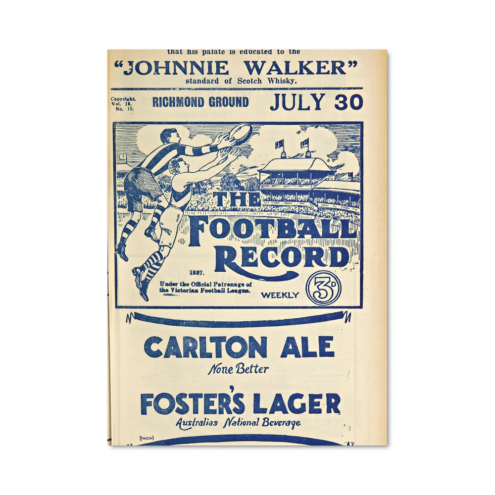 Poster L'Histoire du Footy